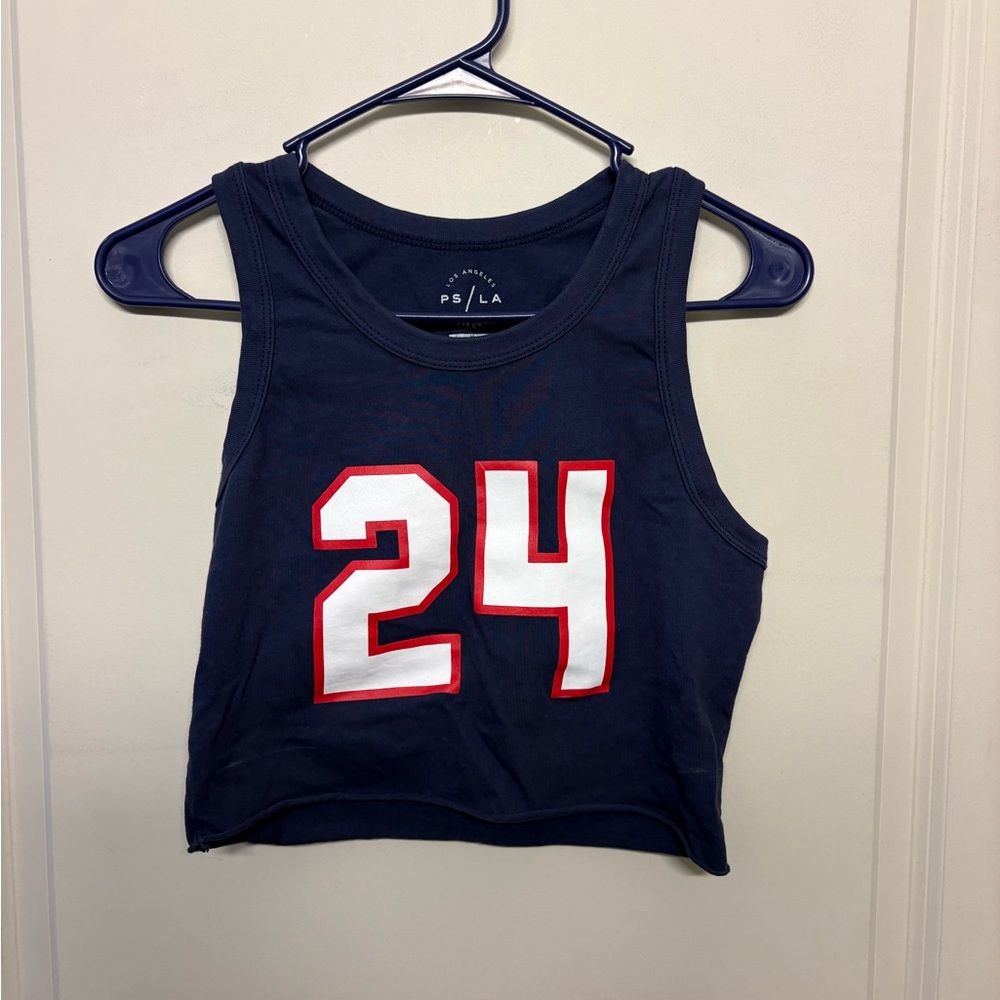 PS / LA Navy Tank Top with Number 24